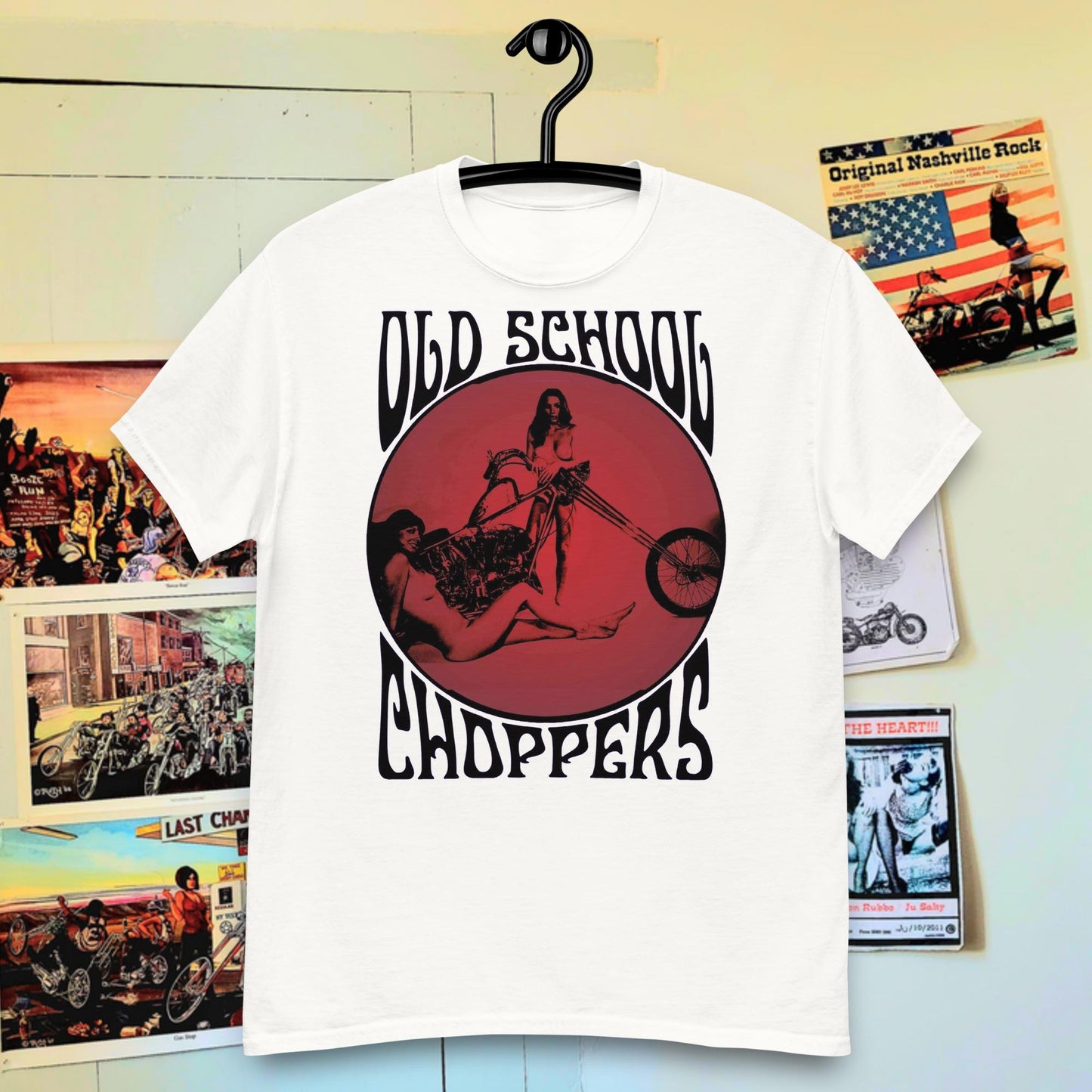 T-shirt " Old School Chopper"