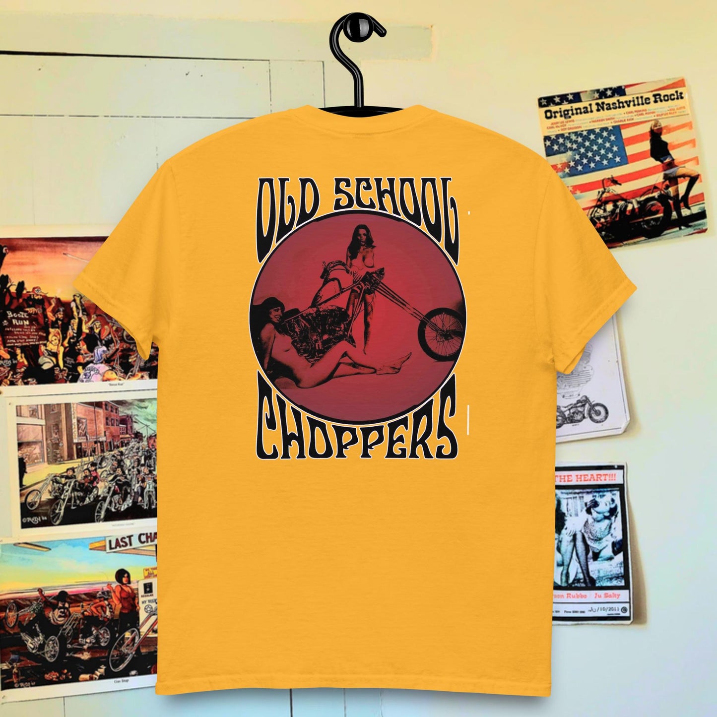 T-shirt " Old School Chopper"